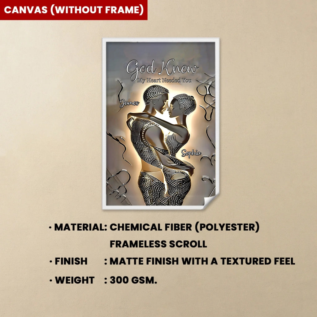 It's You & Me - Personalized African American Rectangle Poster&Canvas 762009 - DiyGiftly