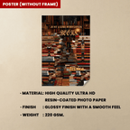 Just A Girl Who Loves Books - Personalized Poster - Gift For Book Lovers 746200 - 746275 - DiyGiftly