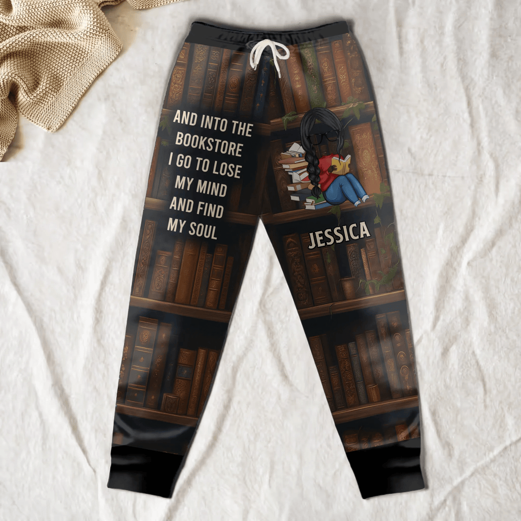 Just A Girl Who Loves Books – Personalized Sweatpants for Women, Custom Lounge Pants with Pockets, Book Lover Pajama Pants, Cozy Jogger Sweatpants, Reading Gifts for Her 1054688 - 1054728 - DiyGiftly