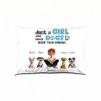 Just a girl who loves dogs more than humans - Personalized and Innovative Cushions 758974 - DiyGiftly