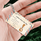 personalized photo or name loss of dog gift keychain everyday keepsake main view