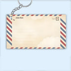 personalized photo or name loss of dog gift keychain everyday keepsake close detail