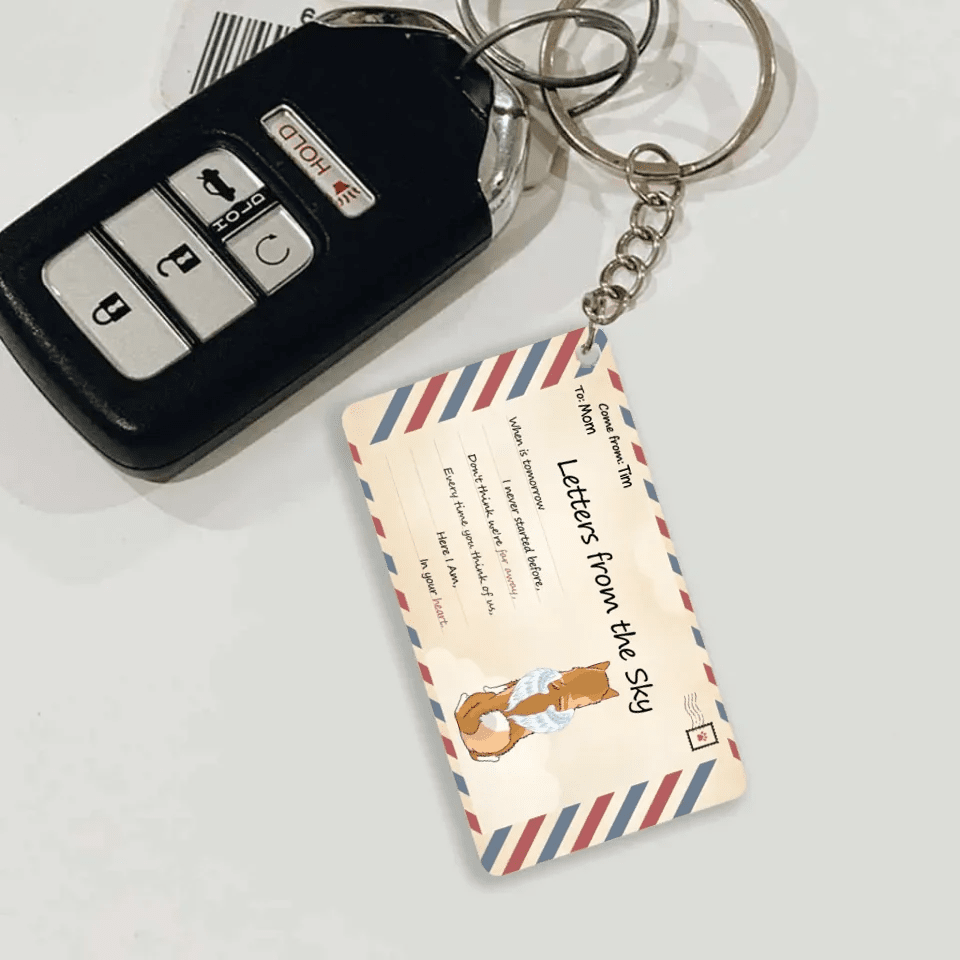 personalized photo or name keychain loss of dog gift everyday keepsake personalized preview