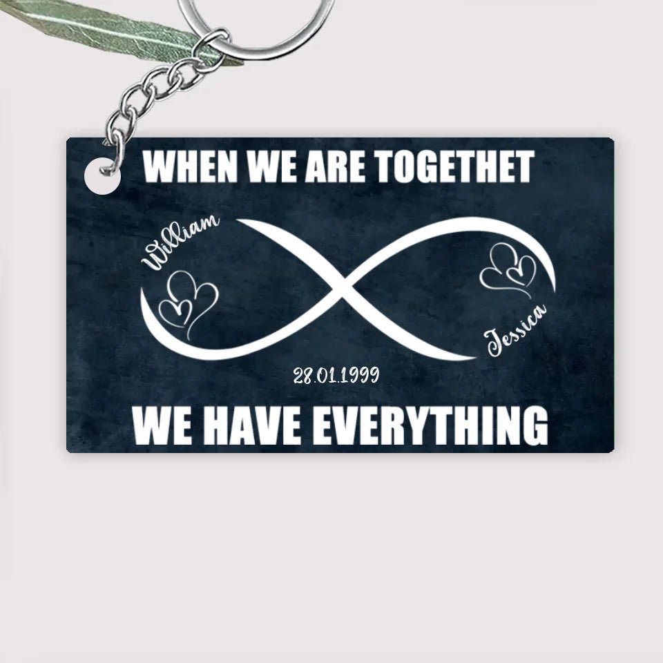 Keychain We Customized Everything - 739305 - DiyGiftly