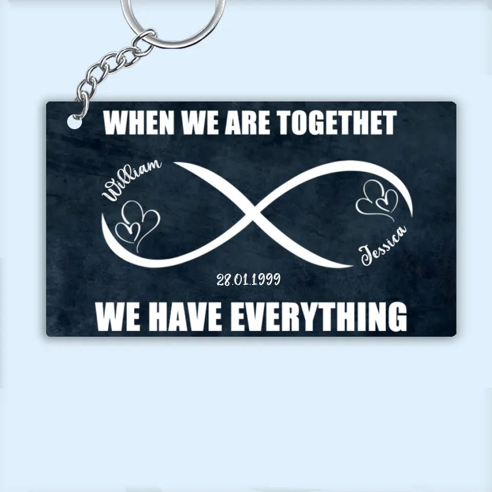 Keychain We Customized Everything - 739305 - DiyGiftly