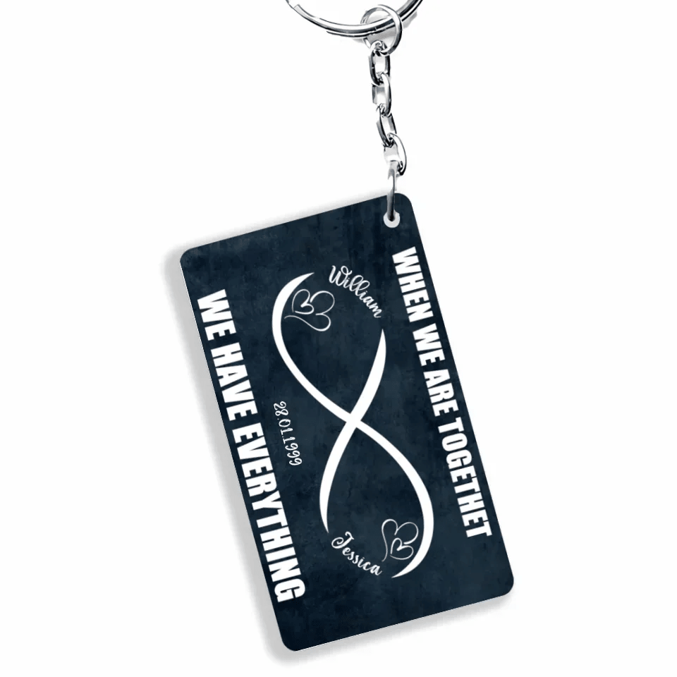Keychain We Customized Everything - 739305 - DiyGiftly