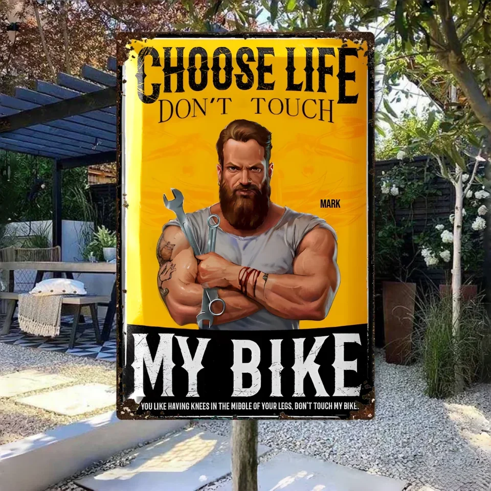 LANOLU Retro Tin Sign Motorcycle Decoration - Gift for Bikers, Men, Garage Decoration 741959 - 741961 - DiyGiftly