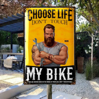 LANOLU Retro Tin Sign Motorcycle Decoration - Gift for Bikers, Men, Garage Decoration 741959 - 741961 - DiyGiftly