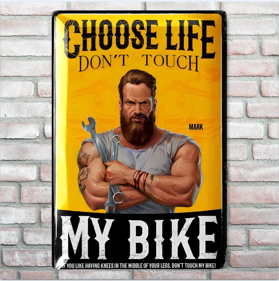 LANOLU Retro Tin Sign Motorcycle Decoration - Gift for Bikers, Men, Garage Decoration 741959 - 741961 - DiyGiftly