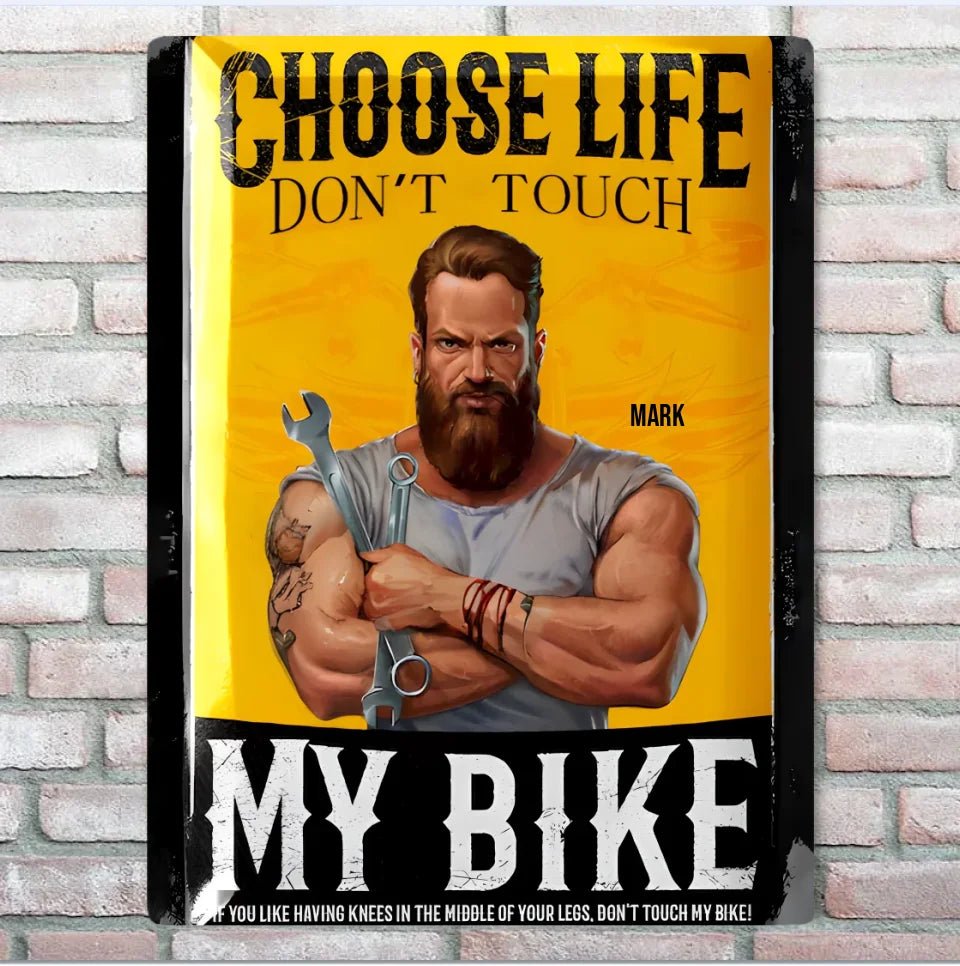LANOLU Retro Tin Sign Motorcycle Decoration - Gift for Bikers, Men, Garage Decoration 741959 - 741961 - DiyGiftly
