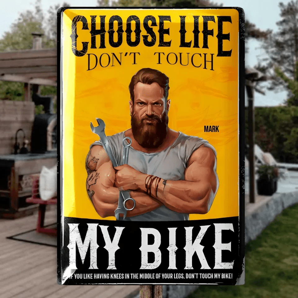 LANOLU Retro Tin Sign Motorcycle Decoration - Gift for Bikers, Men, Garage Decoration 741959 - 741961 - DiyGiftly
