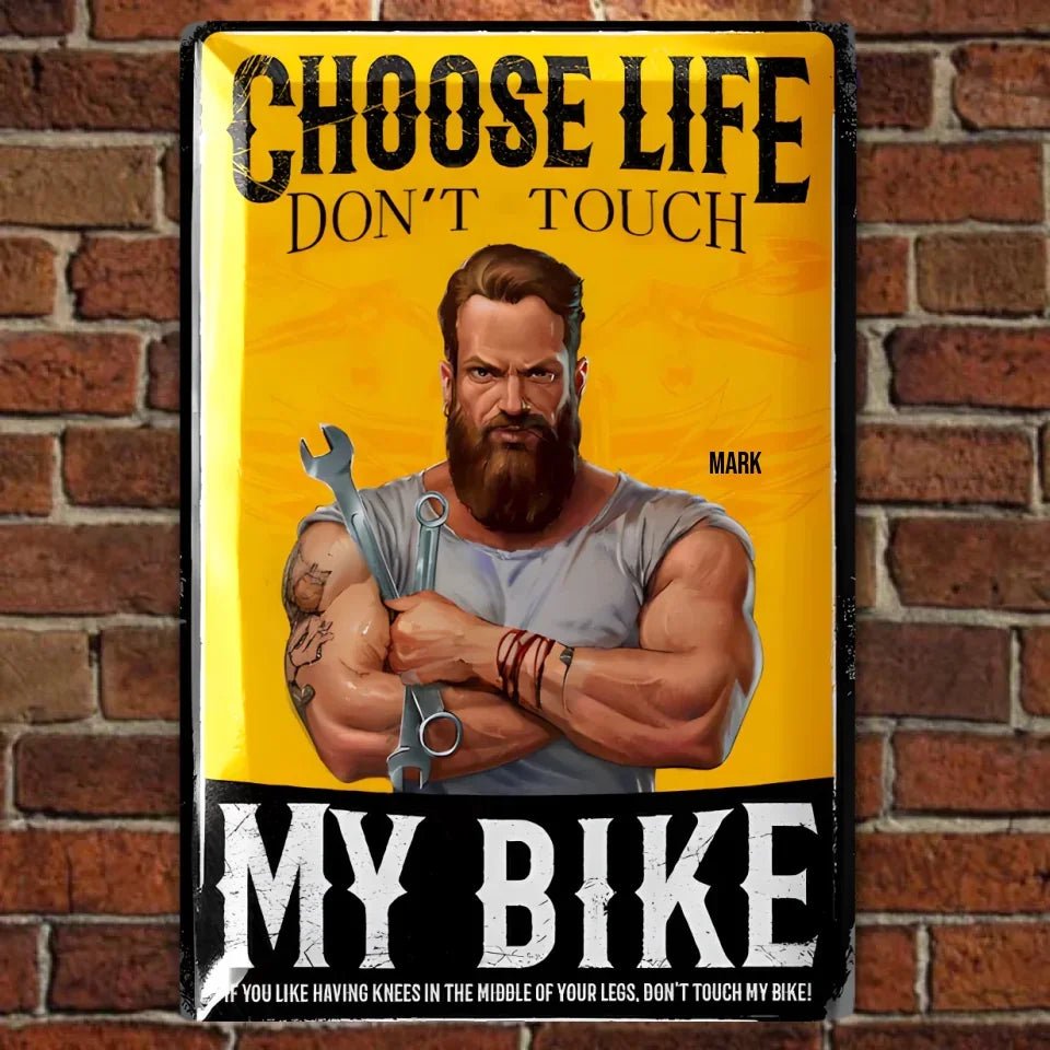 LANOLU Retro Tin Sign Motorcycle Decoration - Gift for Bikers, Men, Garage Decoration 741959 - 741961 - DiyGiftly