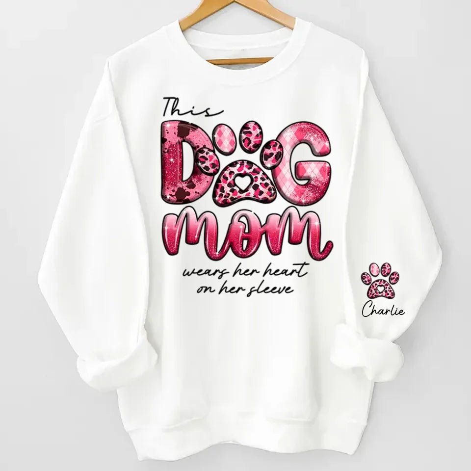 Life Is Better With Dog - Dog Personalized Custom Unisex Sweatshirt With Design On Sleeve - Gift For Pet Owners, Pet Lovers 680867 - 681093 - DiyGiftly