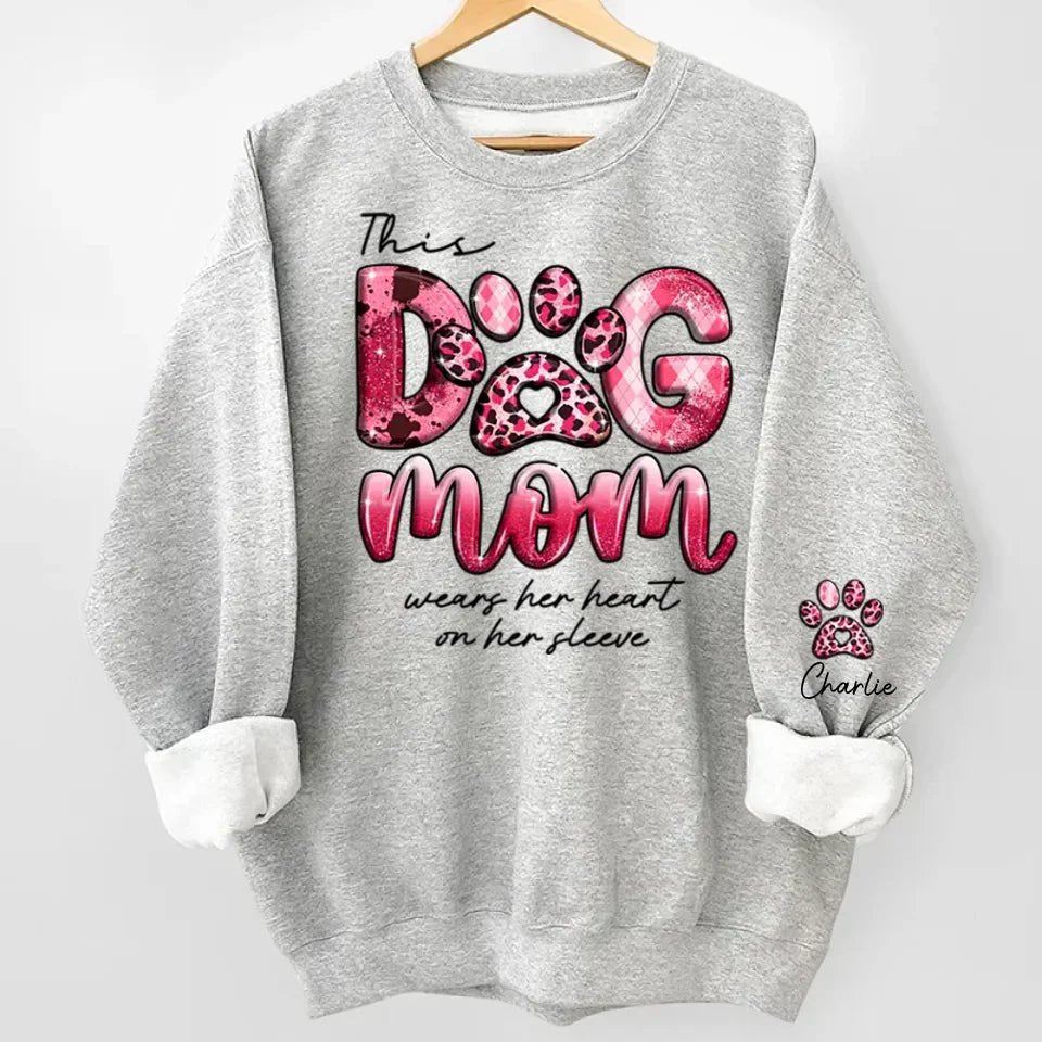 Life Is Better With Dog - Dog Personalized Custom Unisex Sweatshirt With Design On Sleeve - Gift For Pet Owners, Pet Lovers 680867 - 681093 - DiyGiftly