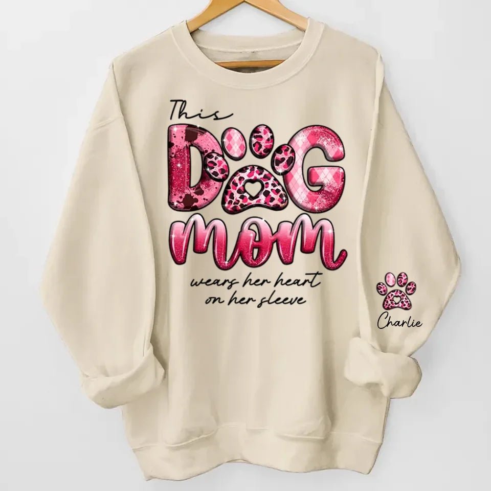 Life Is Better With Dog - Dog Personalized Custom Unisex Sweatshirt With Design On Sleeve - Gift For Pet Owners, Pet Lovers 680867 - 681093 - DiyGiftly