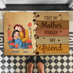Like Mother Like Daughters Family Portrait - Personalized Mat 706142 - D - DiyGiftly