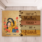 Like Mother Like Daughters Family Portrait - Personalized Mat 706142 - D - DiyGiftly