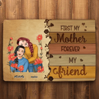 Like Mother Like Daughters Family Portrait - Personalized Mat 706142 - D - DiyGiftly