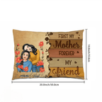 Like Mother Like Daughters Family Portrait - Personalized Mother Pillow 714419 - B - DiyGiftly
