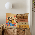 Like Mother Like Daughters Family Portrait - Personalized Mother Pillow 714419 - B - DiyGiftly