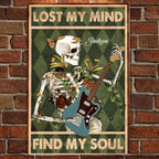 lonely musician - Personalized Custom Metal Sign 746701 - 747730 - DiyGiftly