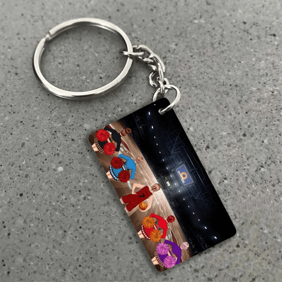 Lonely Warrior - Personalized keychain 737903 - DiyGiftly