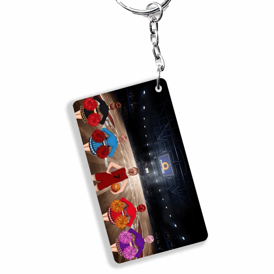 Lonely Warrior - Personalized keychain 737903 - DiyGiftly