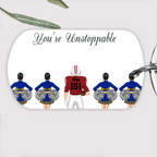 Lonely Warrior - Personalized keychain 737903 - DiyGiftly