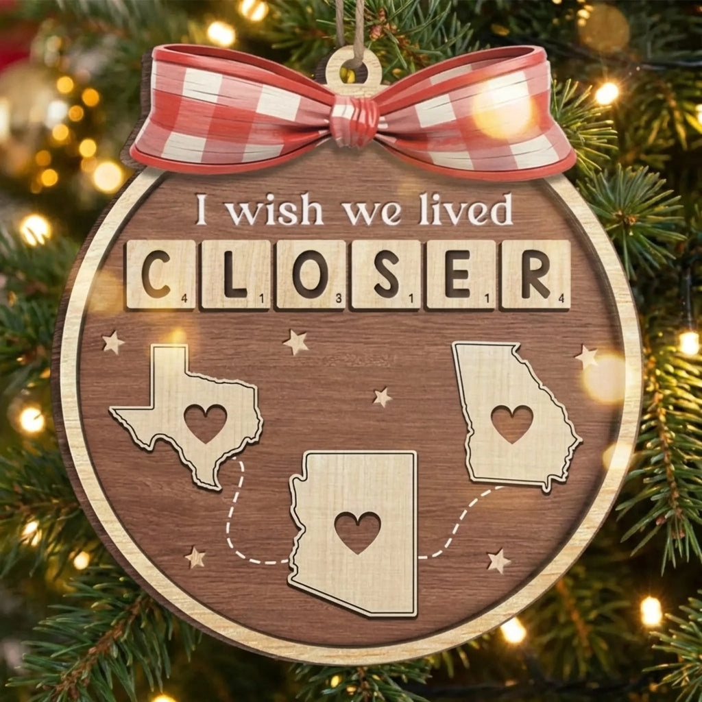 wood ornament custom engraving wooden