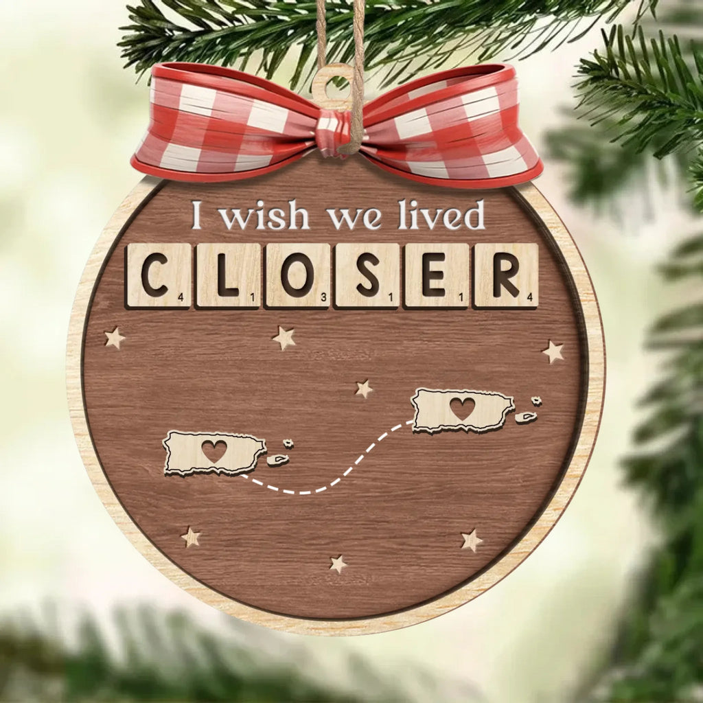 wood ornament birthday gift wooden