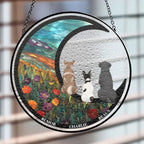 personalized design loss of dog gift suncatcher ornament window hanging keepsake main view