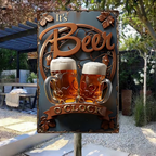 Love Drinking - Personalized Beer Rectangle Metal Sign 736201 - 736483 - DiyGiftly