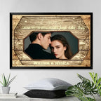Love Grows Best - Personalized Couple Poster 741130 - 741135 - DiyGiftly