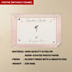 Love Grows In Grandma's Garden - Personalized Wrapped Canvas 713178 - 713257 - DiyGiftly