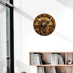 Love Highland Cow - Wall Clock 735512 - DiyGiftly