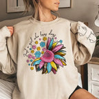 Love Is A Girl And Her Furry Friends - Dog & Cat Personalized Custom Unisex Sweatshirt With Design On Sleeve - Gift For Pet Owners, Pet Lovers 686953 - DiyGiftly