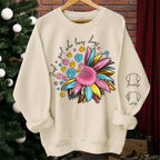 Love Is A Girl And Her Furry Friends - Dog & Cat Personalized Custom Unisex Sweatshirt With Design On Sleeve - Gift For Pet Owners, Pet Lovers 686953 - DiyGiftly