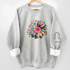 Love Is A Girl And Her Furry Friends - Dog & Cat Personalized Custom Unisex Sweatshirt With Design On Sleeve - Gift For Pet Owners, Pet Lovers 686953 - DiyGiftly