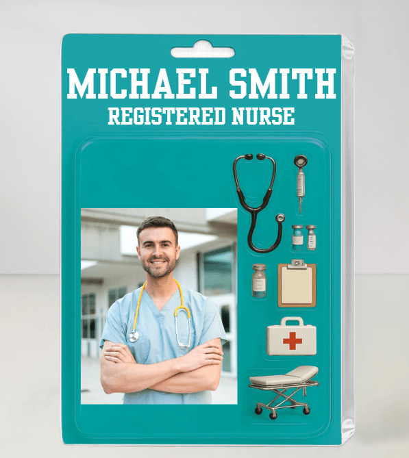 Love Nurse Life - Acrylic Keychain - Gift for Nurse, Family Members 08975872 - DiyGiftly