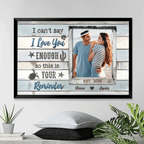 Love Reminder Personalized Anniversary Canvas Prints For Couple 761982 - DiyGiftly