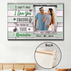 Love Reminder Personalized Anniversary Canvas Prints For Couple 761982 - DiyGiftly