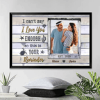 Love Reminder Personalized Anniversary Canvas Prints For Couple 761982 - DiyGiftly