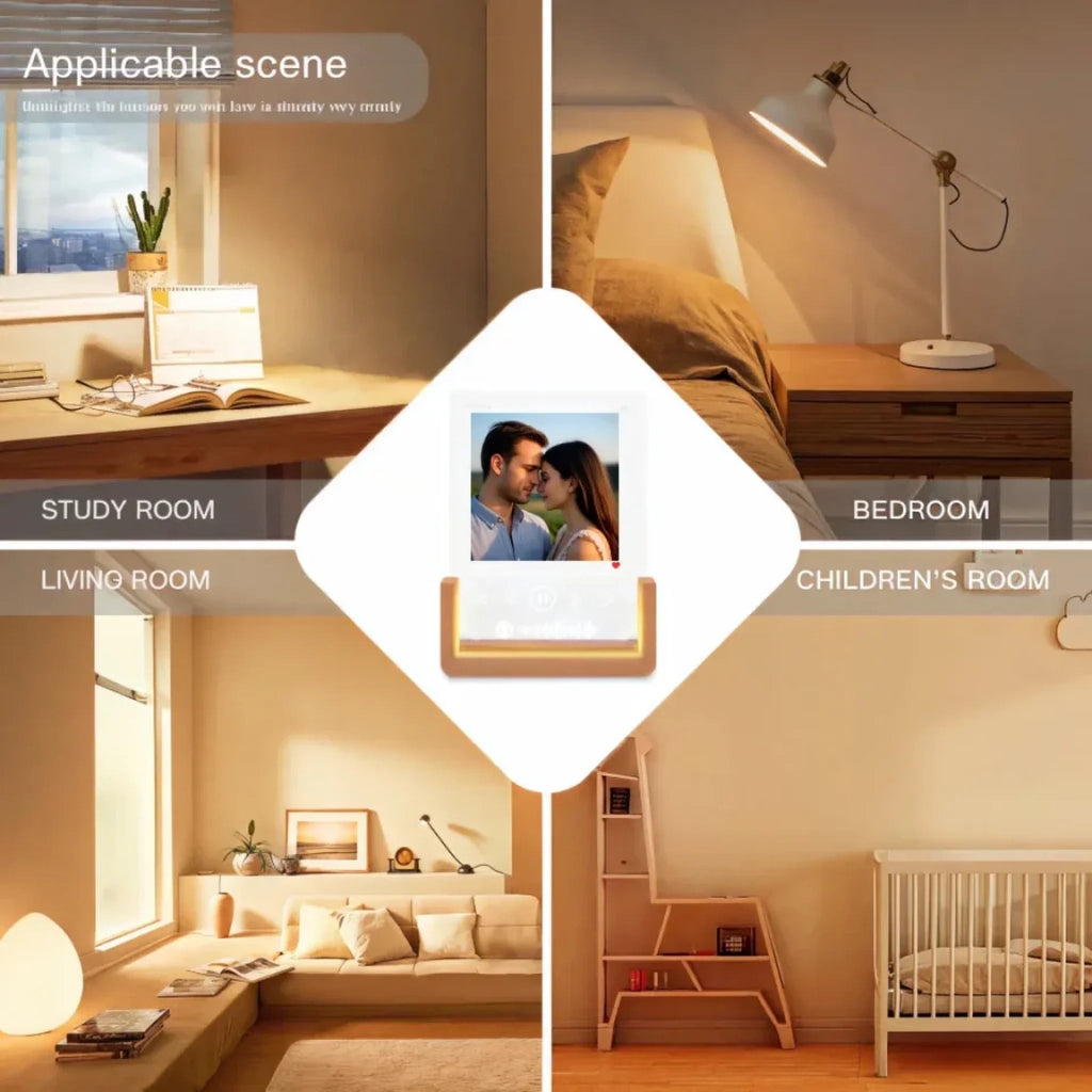 Love Song Upload Photo - Personalized Night Light - Suitable for Couples, Husbands and Wifes Valentine's Day Gifts 741721 - DiyGiftly