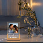 Love Song Upload Photo - Personalized Night Light - Suitable for Couples, Husbands and Wifes Valentine's Day Gifts 741721 - DiyGiftly