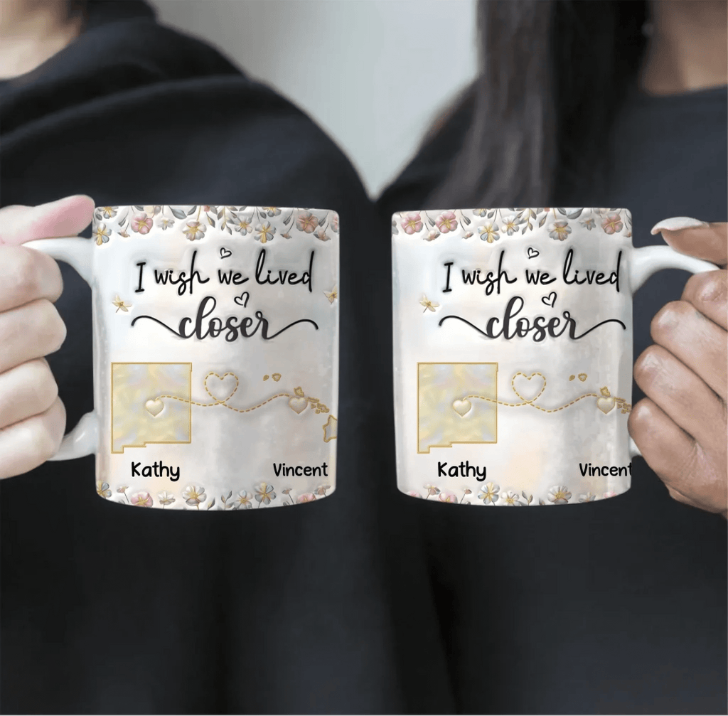 ceramic mug personalized design gift for best friend