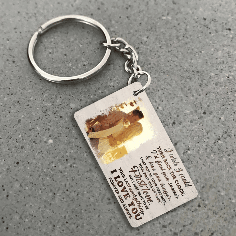 Love You Forever And Always - Personalized Keychain - Anniversary Gift For Girlfriend, Boyfriend, Wife, Husband 735488 - DiyGiftly
