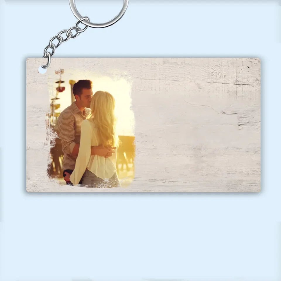 Love You Forever And Always - Personalized Keychain - Anniversary Gift For Girlfriend, Boyfriend, Wife, Husband 735488 - DiyGiftly