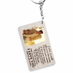Love You Forever And Always - Personalized Keychain - Anniversary Gift For Girlfriend, Boyfriend, Wife, Husband 735488 - DiyGiftly