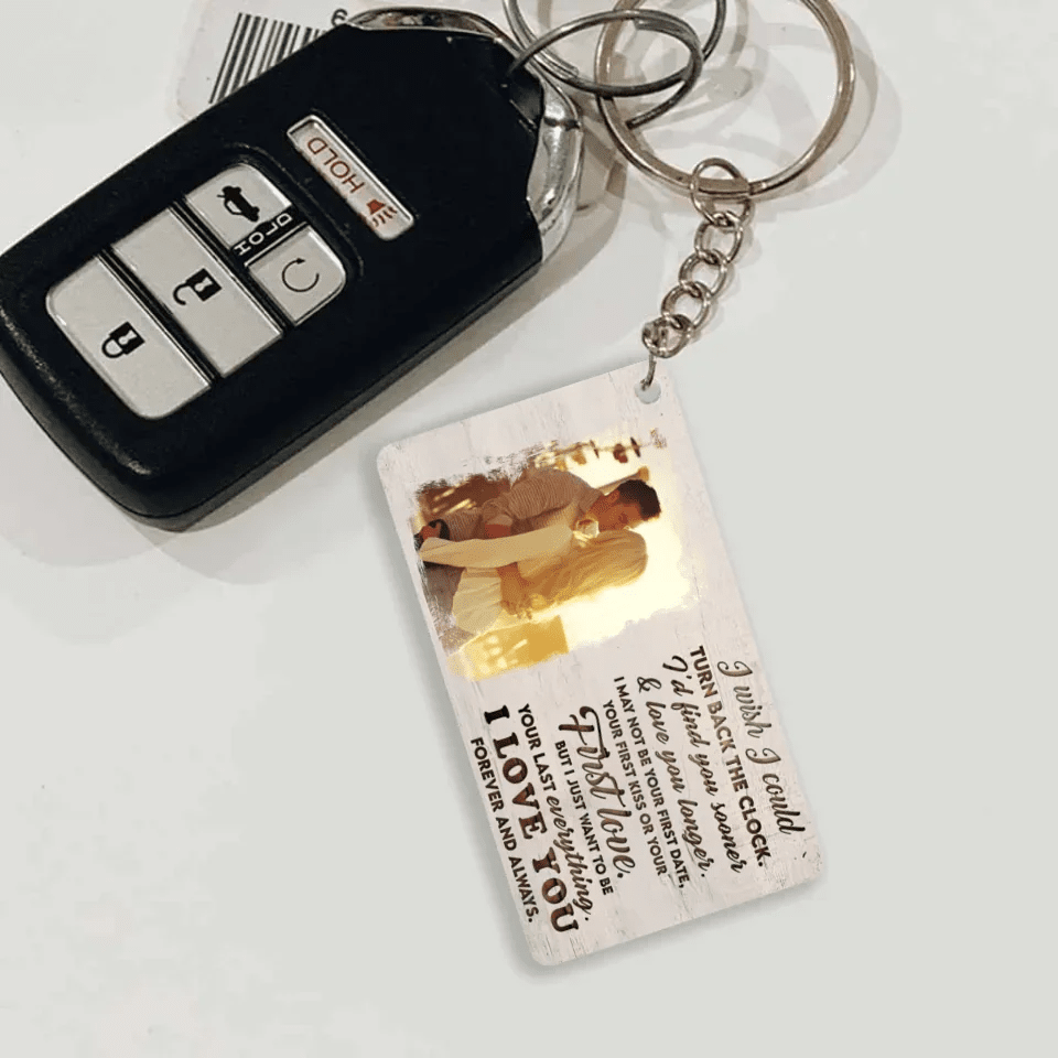 Love You Forever And Always - Personalized Keychain - Anniversary Gift For Girlfriend, Boyfriend, Wife, Husband 735488 - DiyGiftly