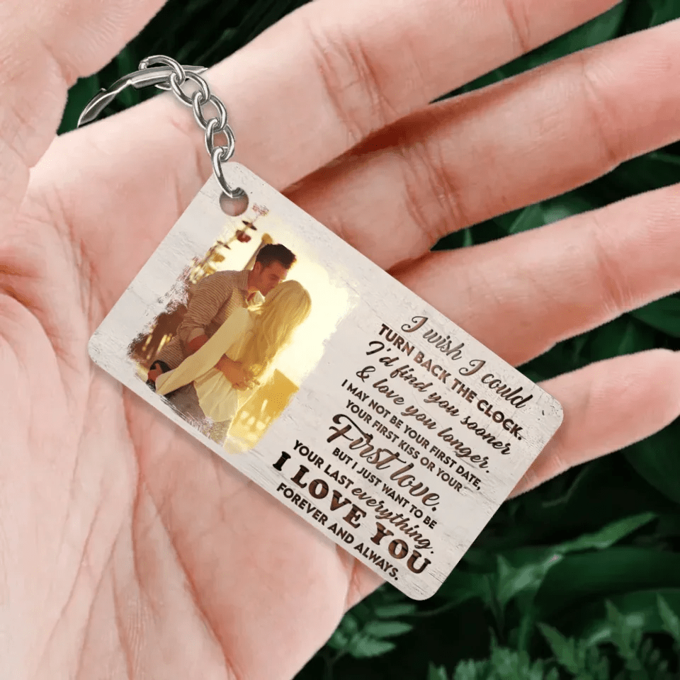 Love You Forever And Always - Personalized Keychain - Anniversary Gift For Girlfriend, Boyfriend, Wife, Husband 735488 - DiyGiftly